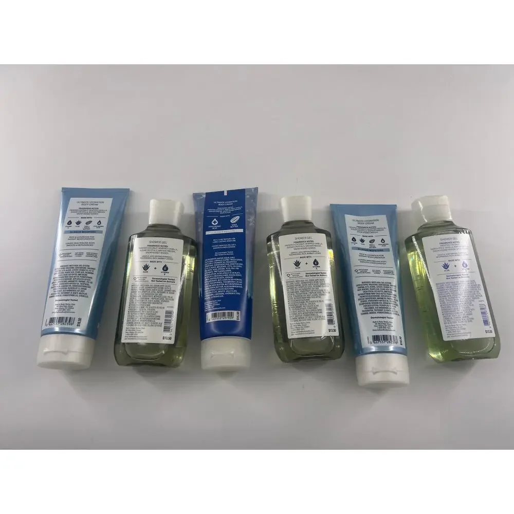 Bath and Body Works Lotion Body Wash Frosted Coconut Snowball Body Cream New